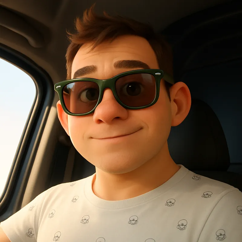 Pixar 3D style example